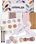 Hoppler Premium Wax Seal Kit with Seal Gun, Wax Sticks