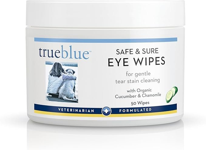 TrueBlue Safe & Sure Eye Wipes for Dogs