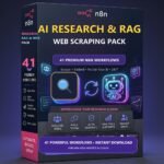 AI Research Web Scraping and RAG Workflow Pack 41 n8n Templates