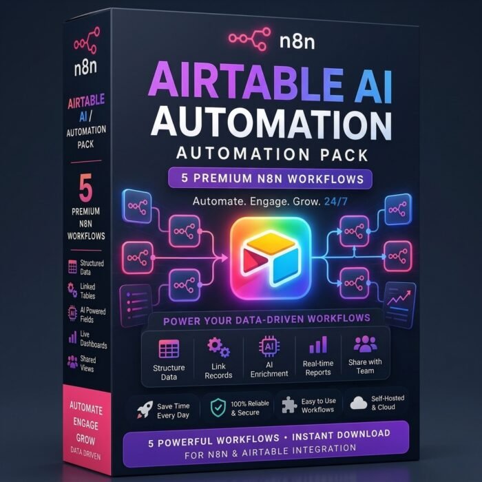 Airtable AI Automation Pack (5 n8n Templates) Airtable AI Automation Pack 5 n8n Templates