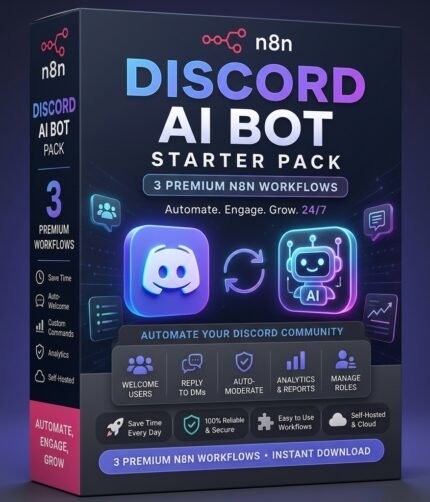 Discord AI Bot Starter Pack n8n Workflow Templates