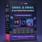 Gmail & Email AI Automation Bundle 21 n8n Templates