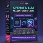 OpenAI and LLM AI Agent Workflow Bundle 82 n8n Templates